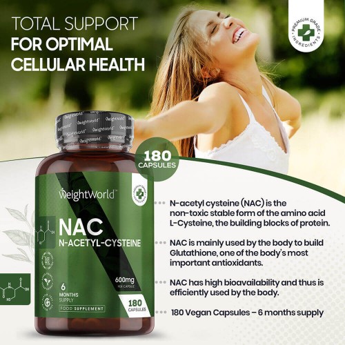 N-Acetyl Cysteine supplements