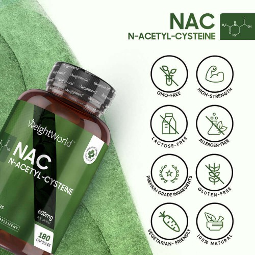 N-Acetyl Cysteine supplements