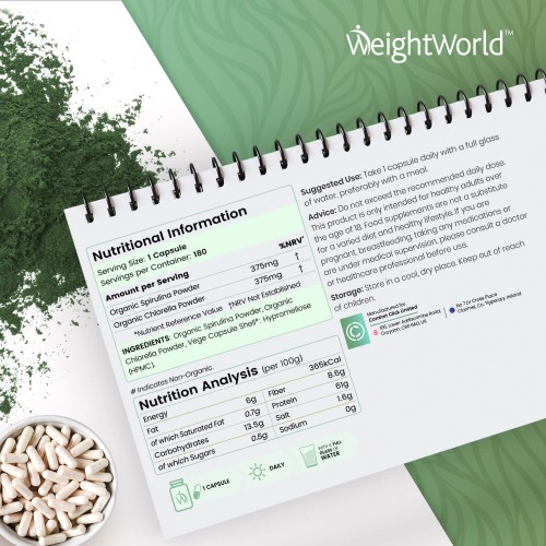 Organic Spirulina and Chlorella