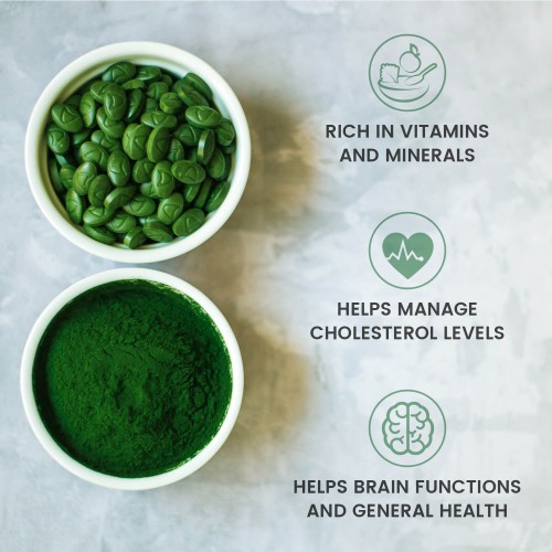 Super Spirulina Powder Pure Algae Superfood Formula WeightWorld