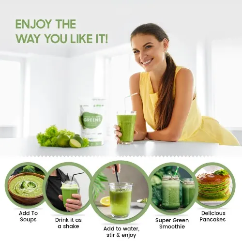 Super Greens Powder 40 Servings Inside WeightWorld