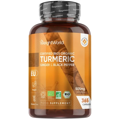 Organic Turmeric with Ginger & Black Pepper