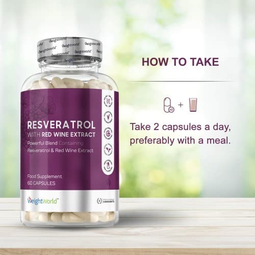 Resveratrol Red Wine Extract Supplement WeightWorld