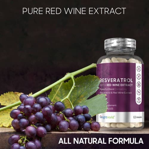 Resveratrol Red Wine Extract Supplement WeightWorld