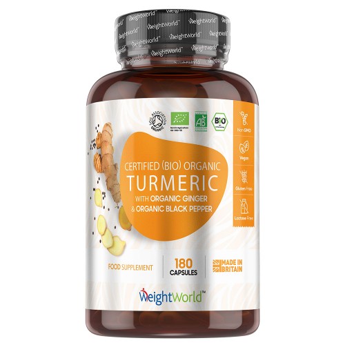 Organic Turmeric with Black Pepper and Ginger