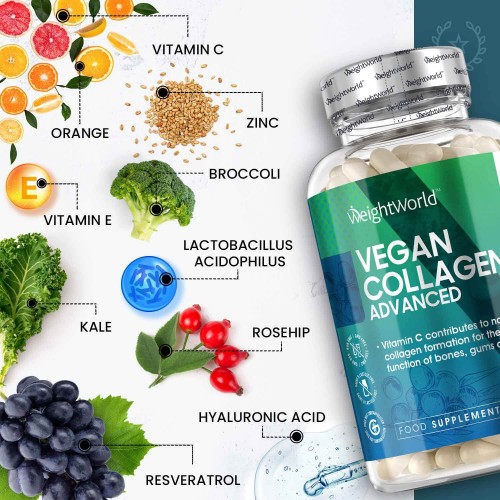 Vegan Collagen Advanced - 180 Capsules
