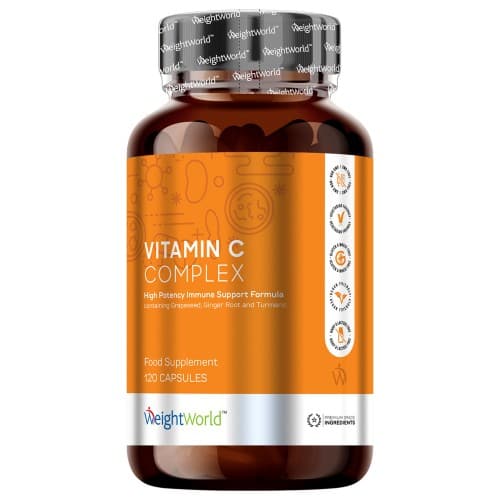 Vitamin C Complex Natural Immunity Boosting Capsules WeightWorld