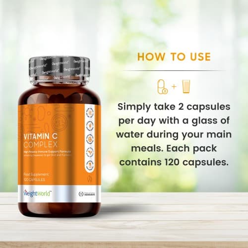 Buy Vitamin C Complex Vitamin C Capsules for Immune System WeightWorld