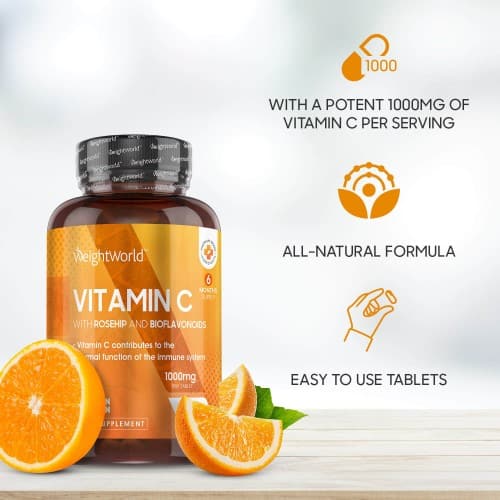 Vitamin C Tablets Normal Immune Function Maintenance WeightWorld