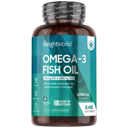 Omega 3 Fish Oil Softgels