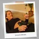 Happy user of our EMS abs stimulator