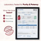 Lab-tested red krill oil supplement
