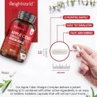 Size and type of Apple Cider Vinegar Capsules