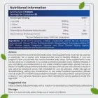 Nutritional information of our BCAA tablets