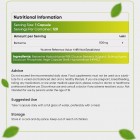 Nutritional information of our berberine capsules