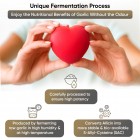 Features of our black garlic capsules