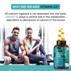 Vitamin K2 in our calcium magnesium zinc and vitamin D3 tablets