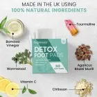 WeightWorld foot detox pads ingredients