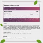 Nutritional information of our hyaluronic acid capsules