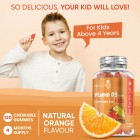 Features of our Vitamin D3 Gummies for Kids