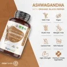 USPs of our Organic Ashwagandha Capsules with Black Pepper
