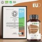 Soil Association Certification for our Organic Ashwagandha Capsules with Black Pepper