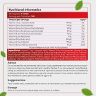 Nutritional information of our vitamin B complex tablets