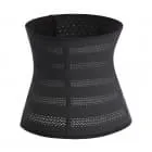 front view of weightworlds waist trainer waist clincher corset. 