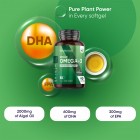 Powerful formula and strength of our vegan omega-3 supplement