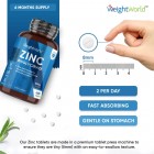 Why our Zinc Tablets are easy to swallow and absorb