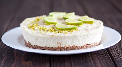 Raw Lime Cake