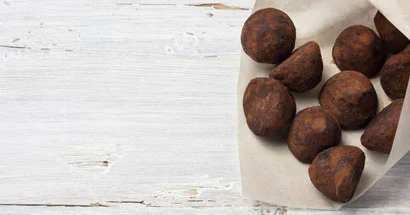 Spirulina Chocolate Truffles