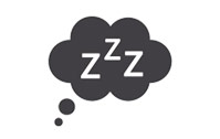 thought bubble with z in it to show how important sleep is with weight loss thought bubble with z in it to show how important sleep is with weight loss