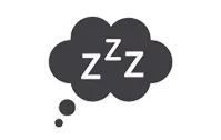 thought bubble with z in it to show how important sleep is with weight loss thought bubble with z in it to show how important sleep is with weight loss