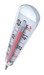 image of a thermometer to show fat burning process