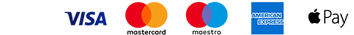 logo of visa, mastercard, maestro, american express, paypal and faster payments
