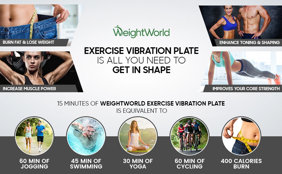Benefits of WeightWorld Exercise Vibration Machine