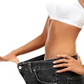 loose jeans to show that raspberry ketones promotes weight loss