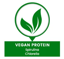 vegan protein spirulina chlorella