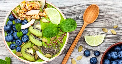 Matcha Avocado Smoothie Bowl