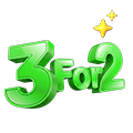 Grab 3 for 2 Sitewide*