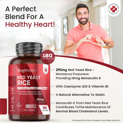 Benefits of our red yeast rice capsules