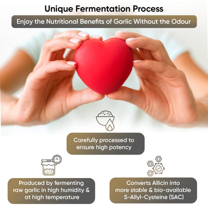 Features of our black garlic capsules