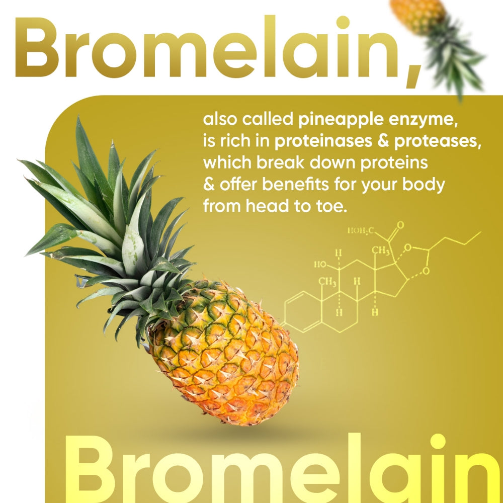 Key ingredient of our bromelain capsules