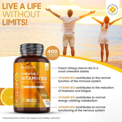 Benefits of Vitamin B12 Chewable Tablets