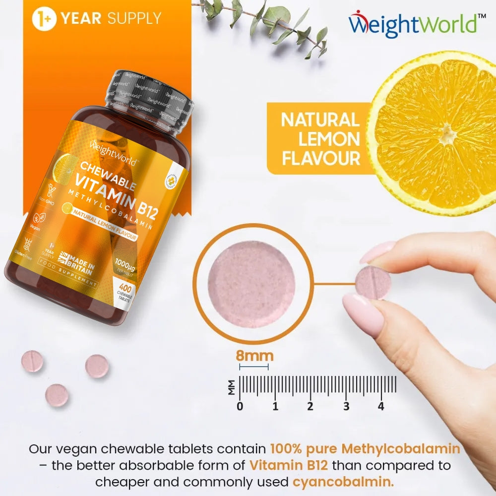 Why choose our Vitamin B12 Chewable Tablets over other B12 tablets