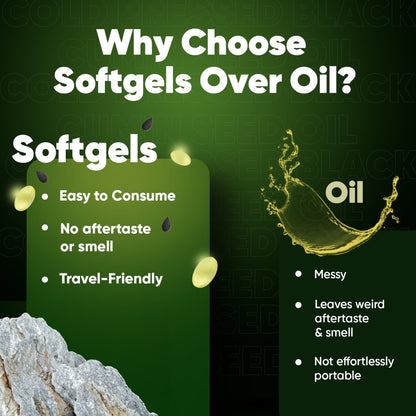 Key differentiators of our Black Seed Oil Capsules