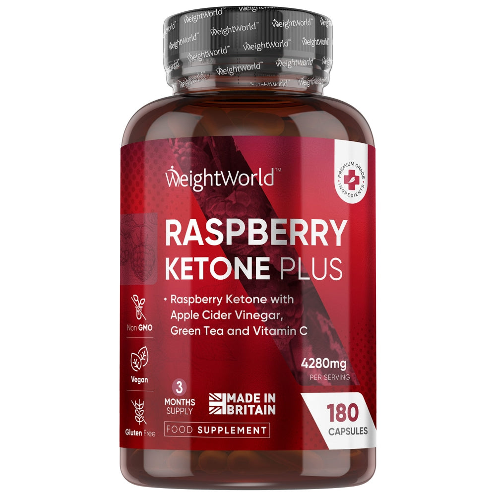 Weight Control 6 front raspberry ketone plus cap uk