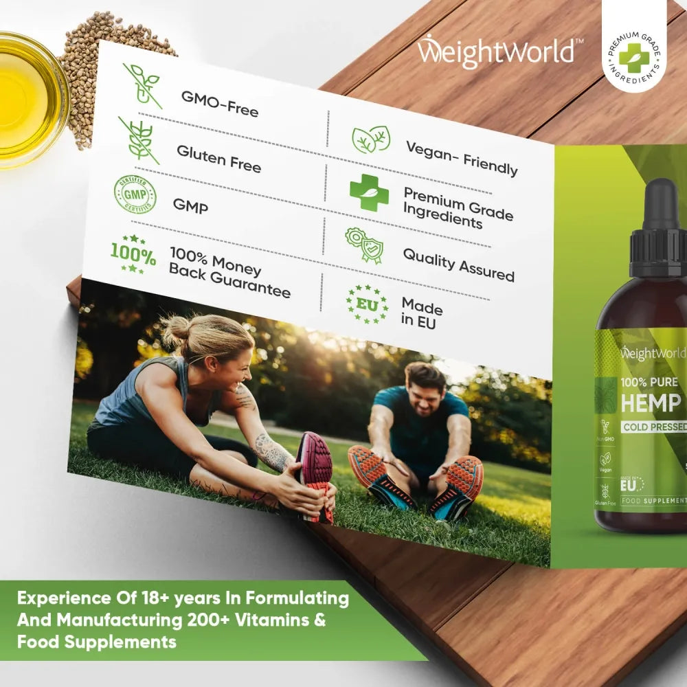 Manufacturing standards of our Hemp Oil