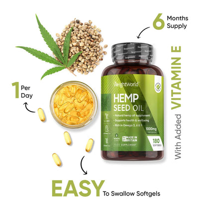 Highlights of our hemp seed oil capsules